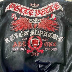 Authentic Pelle Pelle by Marc Buchanan Reign supreme leather jacket